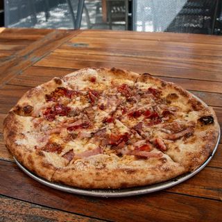 Pizza Doble Bacon (26 Cm.)