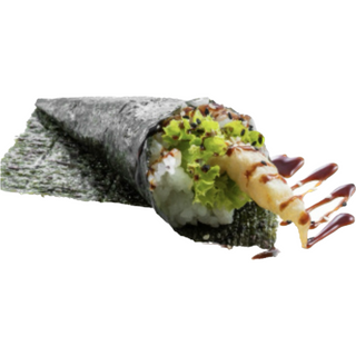 T66 Temaki De Gambas Y Aguacate