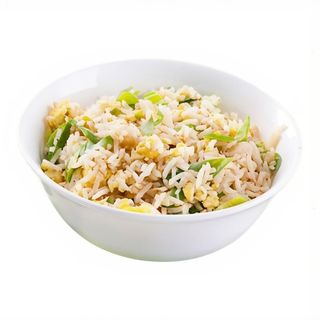 arroz frito con huevo