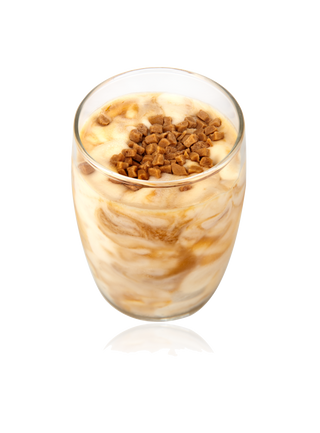 Helado de turrón de jijona y almendra