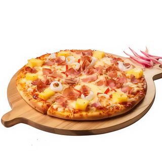 Pizza hawaiiana (26 cm.)