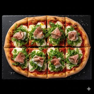 Al crudo a teglia 6 pezzi