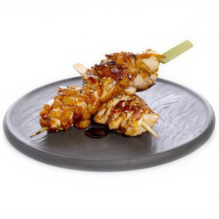 Yakitori de pollo de corral 