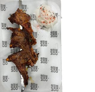 Шашлык из корейки барашка