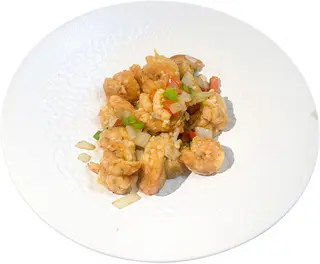 99 Langostino con sal y pimienta