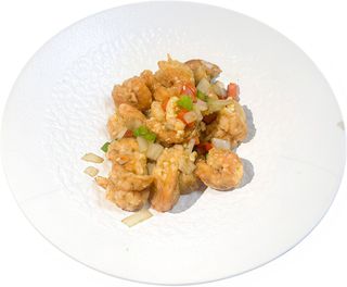 99 Langostino con sal y pimienta