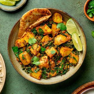 Saag Aloo