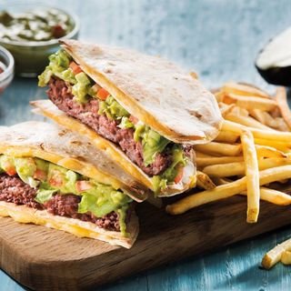 Quesadilla burger