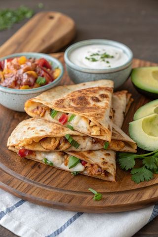 Quesadillas Poulet