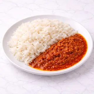 White Rice and Stew