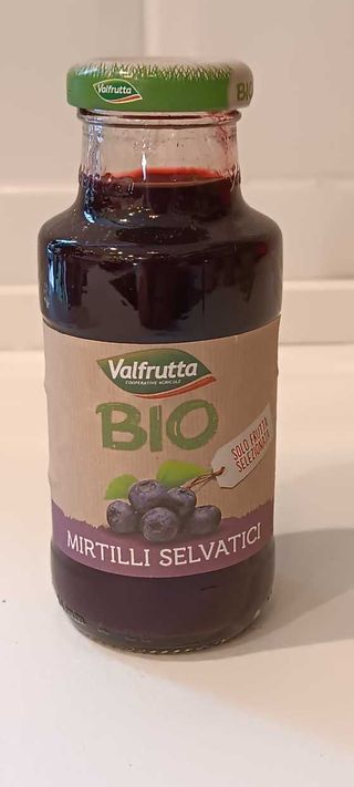 Succo bio mirtillo