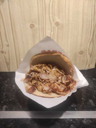 Kebab solo carne ternera