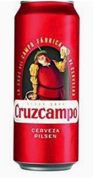 Cerveza Cruzcampo (500 Ml.)