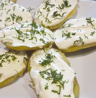 Tapa De Rodanxes De Patata Amb Alioli