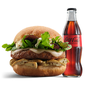 Bomba hamburger ai porcini menu