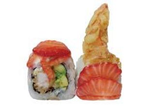 137. Red sweet roll - 8 pezzi