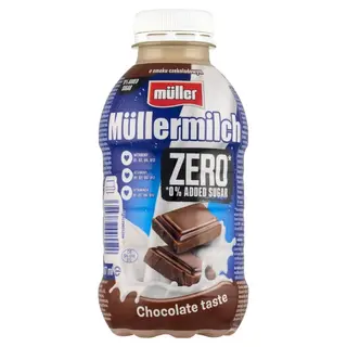 Müller Müllermilch Zero Napój mleczny o smaku czekoladowym 400 g