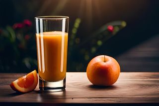 Jus de Pomme à l'Orange