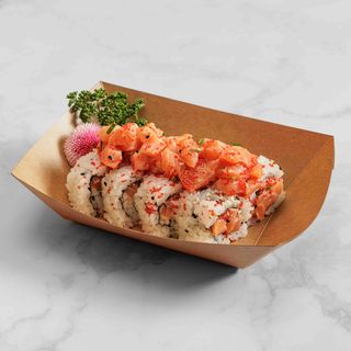 54. Spicy salmon roll