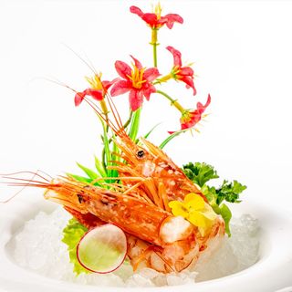 55.Carpaccio amaebi 10pz