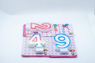 Lumanare de tort cifra