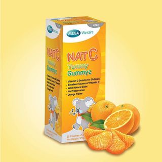 Nat C Yummy Gummies 25'S