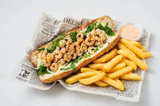 Shrimp Roll + Dip Fries