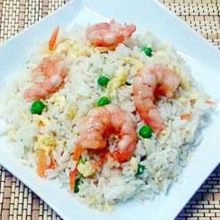 Arroz Frito con Gambas