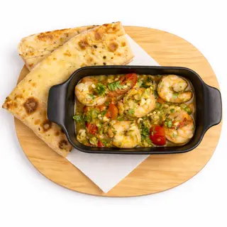 Creveti in Sos  Aromat-200g+100(focaccia)