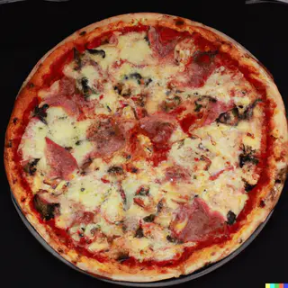 Pizza Spoon Food