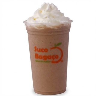 Batido de Chocolate Bagaço Com Chantilly