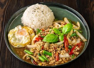 Pad Krapao (owoce morza)
