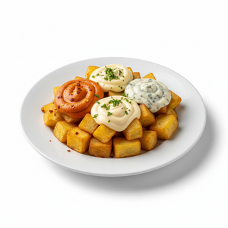 Patatas 3 Salsas (Ración)