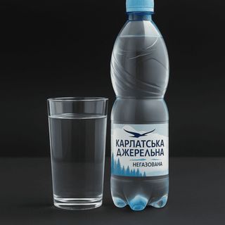 Карпатська джерельна негазована (0,5л)