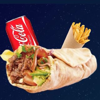 Menu Durum XXL solo carne 