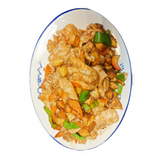 110. Пилешко с картофи (700г)