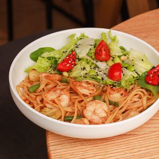 Салат паста з креветками (450г)