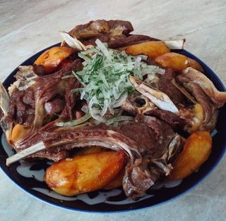 Баранина кусковой 