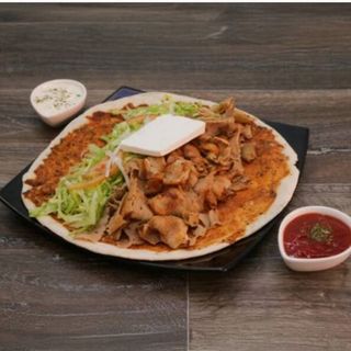 Lahmacun Doble Mixto Con Queso