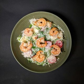 Салат цезар з креветками (260г)