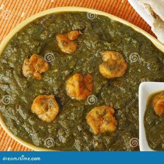 Prawn Saag