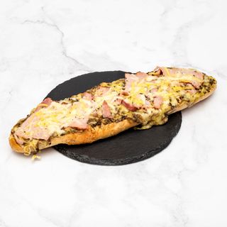 Zapiekanka z pieczarkami