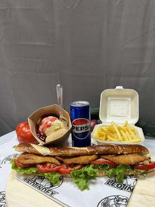 LEO MEAL - Leo index, coko knedle, pomfrit + pepsi 0,33