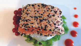 CH3. Salmone scottato