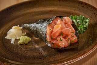Temaki de Salmão