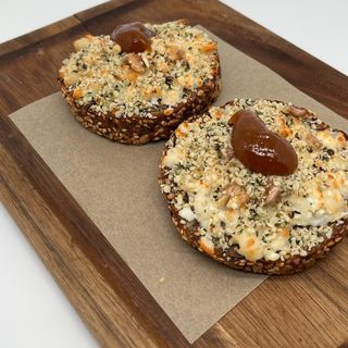 Tostada de queso de cabra