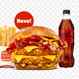 Burger Grande de Frango Menu