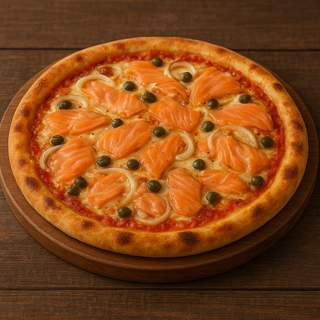Pizza Salmon (33 Cm.)