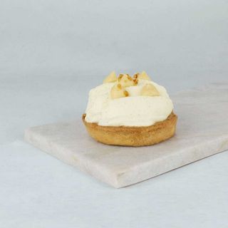 Tartaleta de vainilla y caramelo salado