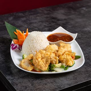 Chrupiący kurczak w cieście